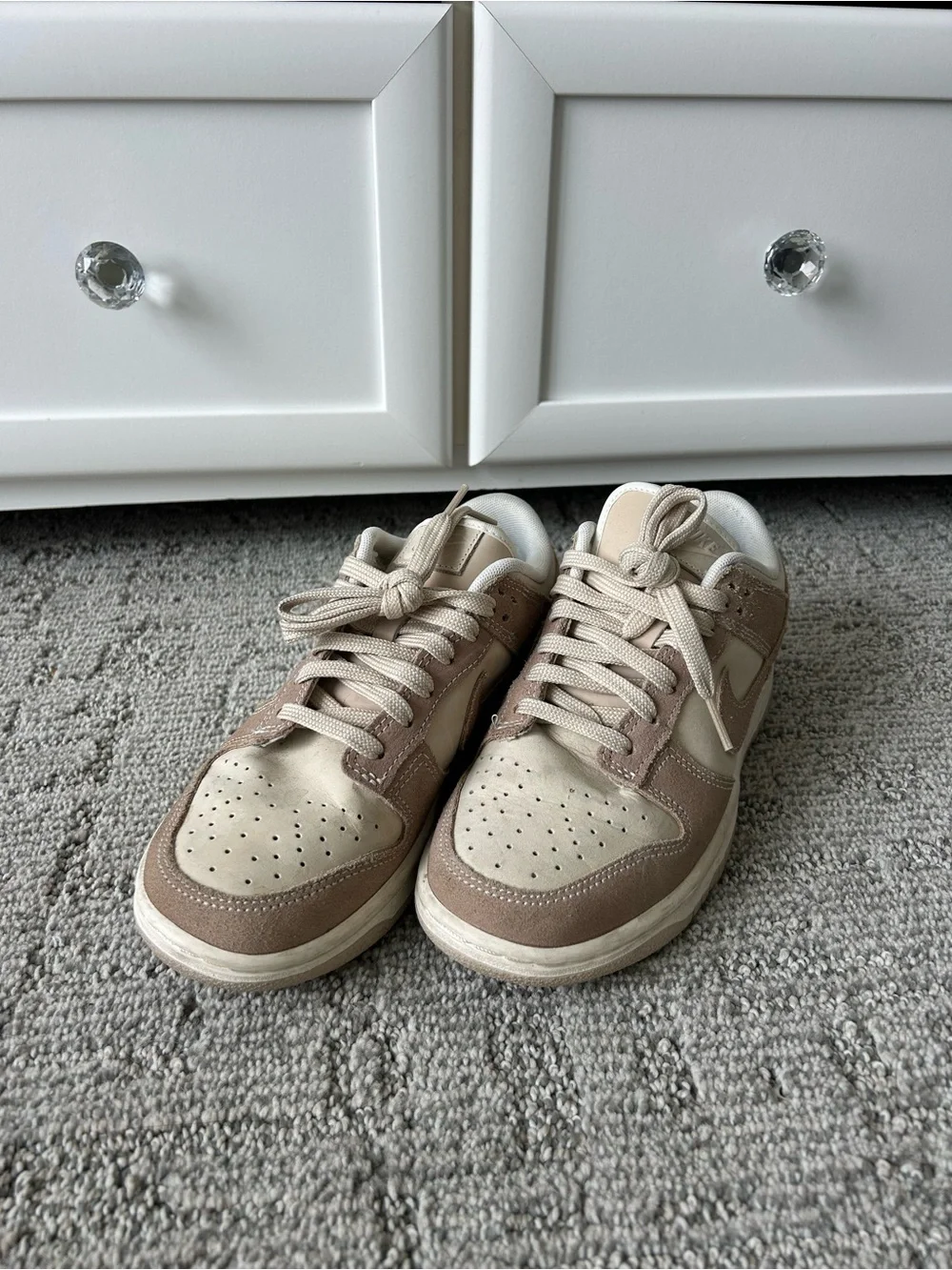 Nike Womens’ Dunk Low in Sanddrift